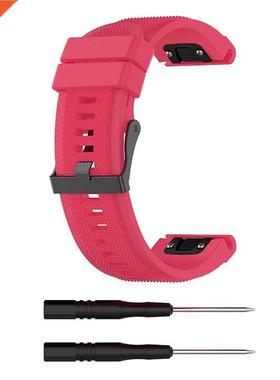 Adjustable Buckle Wrist Band Solid Soft Easy Apply Watch Str