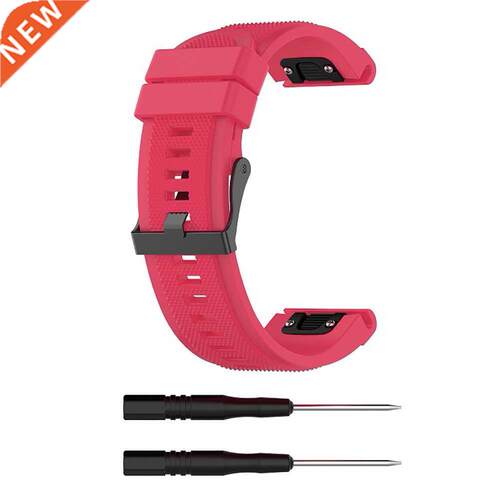 Adjustable Buckle Wrist Band Solid Soft Easy Apply Watch Str