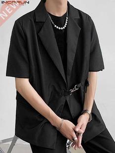 Handsome Well Fitting New Men Blazer Stylish Male Solid Simp