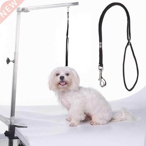 1pc Durable Dog Leash Nylon Pet Noose Loop Lock Clip Rope Ha