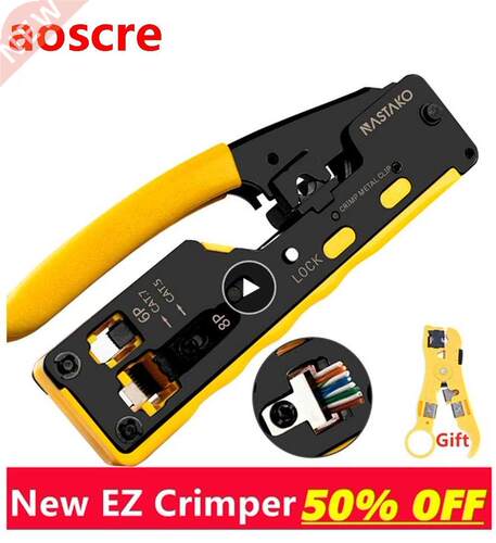 All in one EZ RJ45 Tool Network Crimper Cable Crimping Tools