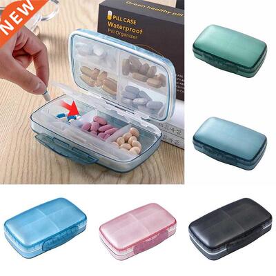 Portble Pill Cses Trvel Dispen Storge Continer Lrge C