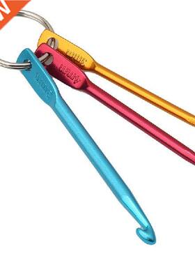 3pcs/set Mixed Color Aluminum Knitting Needle Crochet Hook