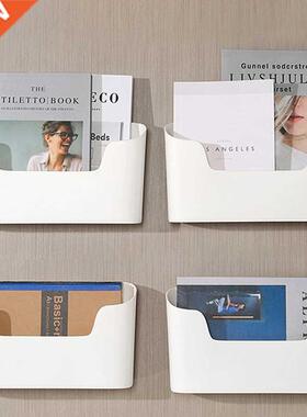 1pc Bathroom Rack Phone Holder Wall Mounted Storage Box Sund