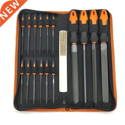 17Pcs Forged Alloy Steel File Set with Carry Case, Precision