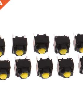 10pcs Mute Button 6*6*7.3mm Silent Switch Wireless Mouse Wir