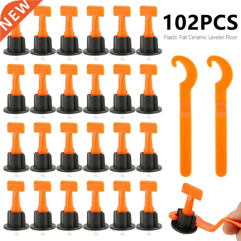 102Pcs Flat Ceramic Floor Wall Construction Tools Reusable T