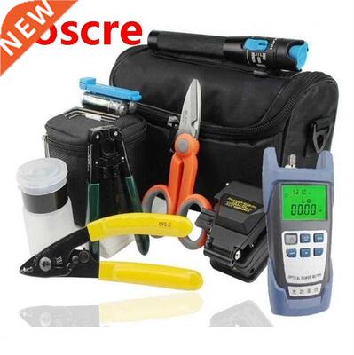 18Pcs FTTH fiber optic tool kit with SKL-6C Fiber Optical Cl
