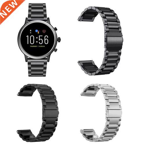 Stainless Steel Watchstrap For Fossil Gen 5 Band Replacement