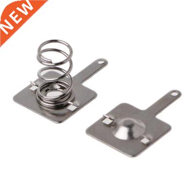 50 Pairs Metal Battery Spring Plate Set for AA AAA Positive
