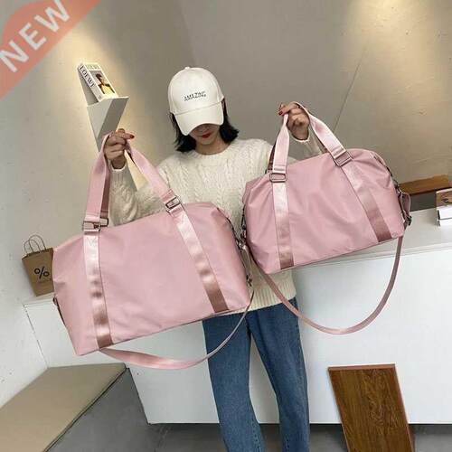 Fashion Large Travel Bag Women Cabin Tote Bag Handbag Nylon