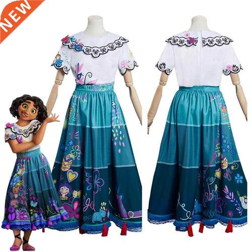 Mirabel Cosplay Costume Dress Outfits Halloween Carnival Sui