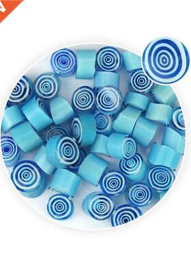 28g 90 COE Millefiori Fusible Glass Beads Mosaic Jewelry M