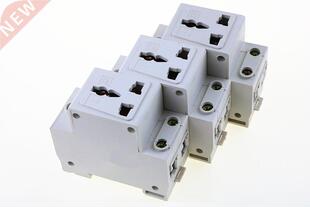 3 Pin Plug Rail Mount AC Power ac30 Modular Socket 16A 250V