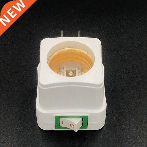 Rotary E27 Plug-n Screw LED Lght Bulb Holder Lamp Base Soc