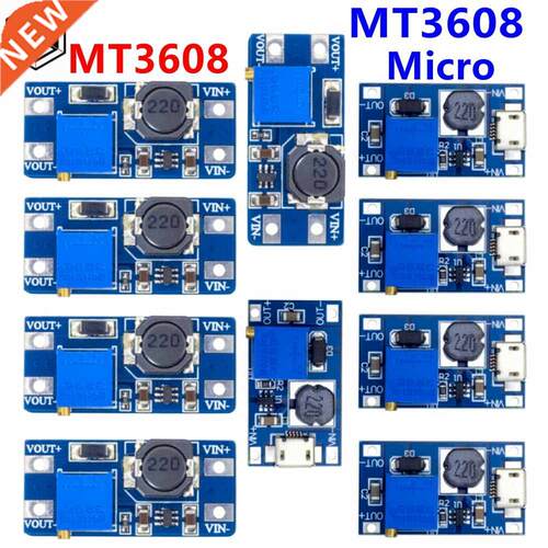 5PCS MT608 2A Max DC-DC Step Up Power Module Booster Power