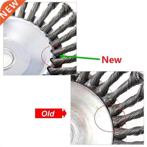 6/8 inch Steel Wire Trimmer Head Grass Brush Cutter Dust Rem