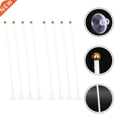 8pcs Small Flag Flagpoles Car Flag Flagpoles Plastic Car
