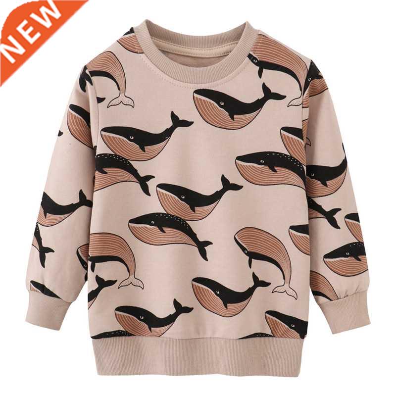 Jumping Meters New Arrival Autumn Boys Girls Sweatshirts Cot