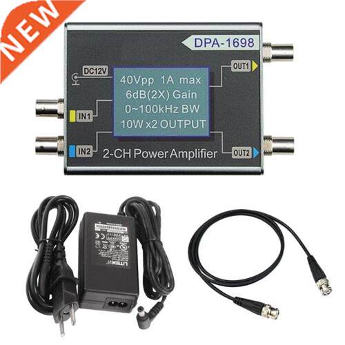 High Power 2-Channel DDS Function Signal Generator 0-100KHz