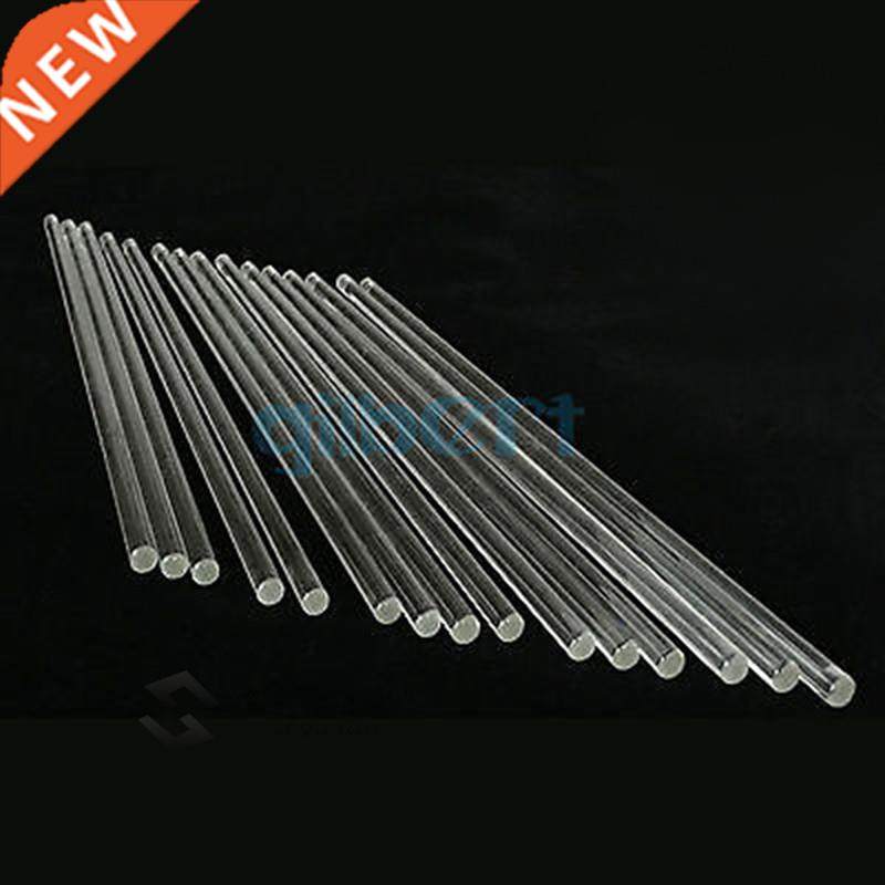 *lot10 lab glass stirring rods 6mm diameter 200/250/300mm le