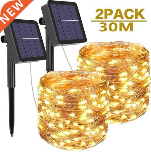 LED Solar Light Outdoor Waterproof Fairy Garland String Ligh