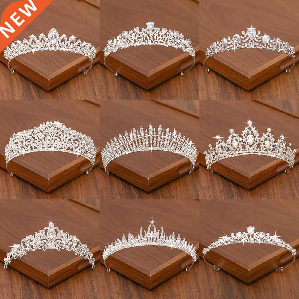 Bridal Tiara Hair Crown Wedding Hair Accessories For Women S