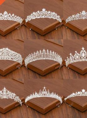 Bridal Tiara Hair Crown Wedding Hair Accessories For Women S