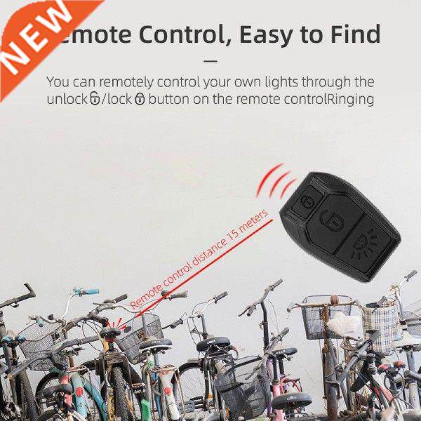 Bike Alarm Tail Light Anti Theft Bicycle Alarm Taillight图片
