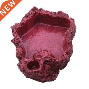 Crawler Pet Feeder Bowl Basin Resin Non-toxic Food Water