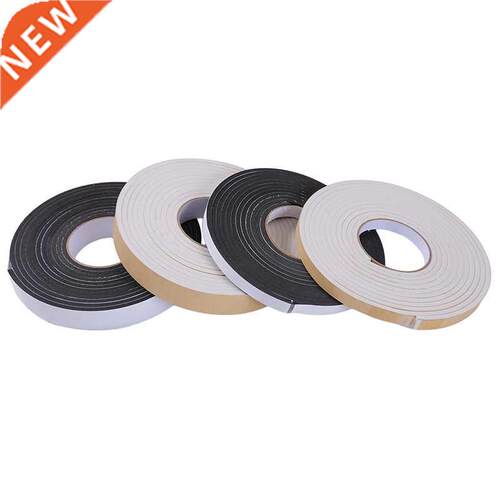 Thick Black Foam Sponge Rubber Strip Tape Waterproof Single