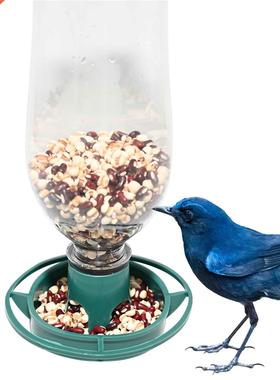 2PCS Recycle Empty Soda Bottle Top Bird Feeder Easy to Hang