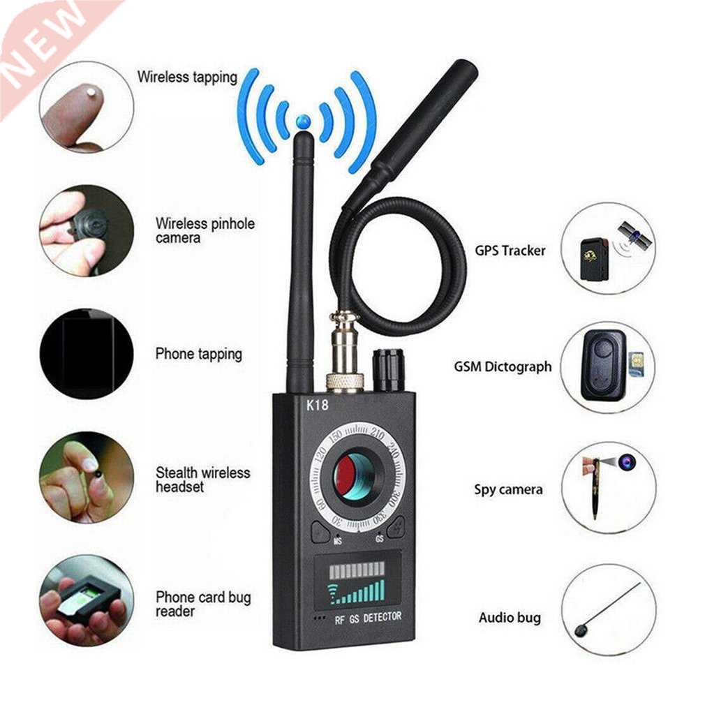 1MHz-6.5GHz K18 Multi-function Anti-spy Detector Camera GSM