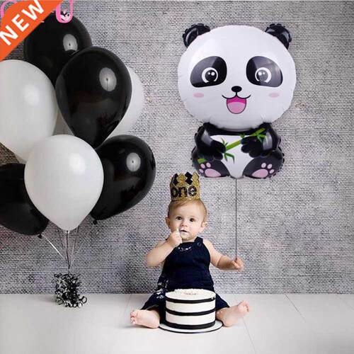 QF Panda Balloon Brthday Balloons Ar Party Ballons Brthd