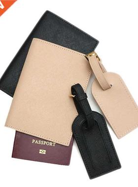 Fashion Monogrammed Initial Letters Unisex Saffiano Leather