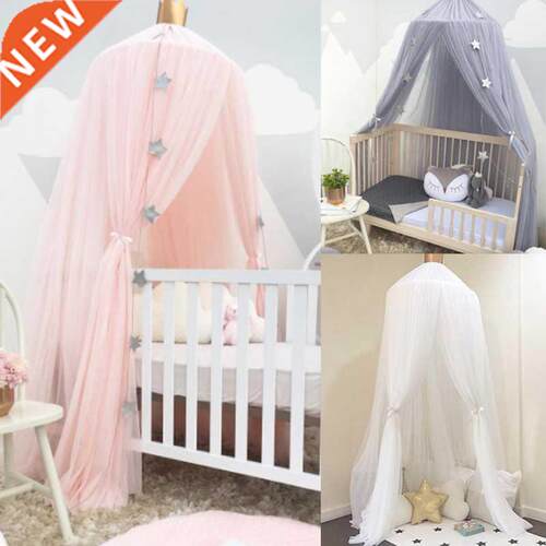 Mosquito Net with FREE Stars Hanging Tent Baby Bed Crib Cano