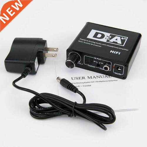 HIFI DAC Amp Digital To Analog Audio Converter Decoder 3.5mm