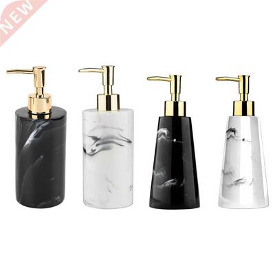 Imitation Marble Manual Soap Dispenser 280/50ml Countertop