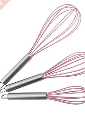 Pack Silicone Whisks (8+10+12)inch Whisk Set Fr Kitch