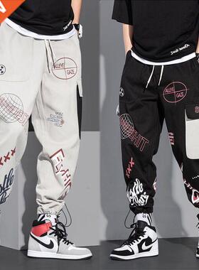 Men Pants Spring and Autumn Cargo Pants Man Fashion Hip Hop