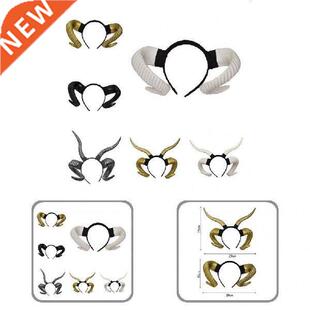 Costume Horns Exquisite Lightweight Plstic Colorfst