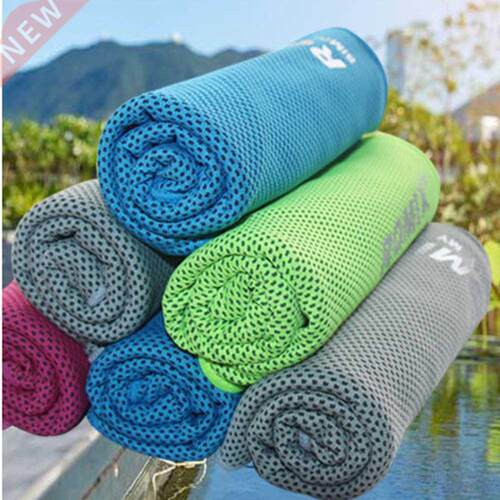 New 2022 Sweatband Cooling Towel Sports Running Cycling For
