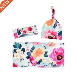 Infant Newborn 3 Pieces Outfit Floral/Love Heart/Geometric