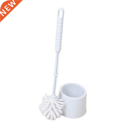 Creative Bathroom Thickened Plastic Toilet Brush With Base