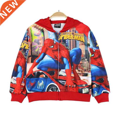 New Boy Jacket Winter Cotton Spring Autumn Children's Hooded