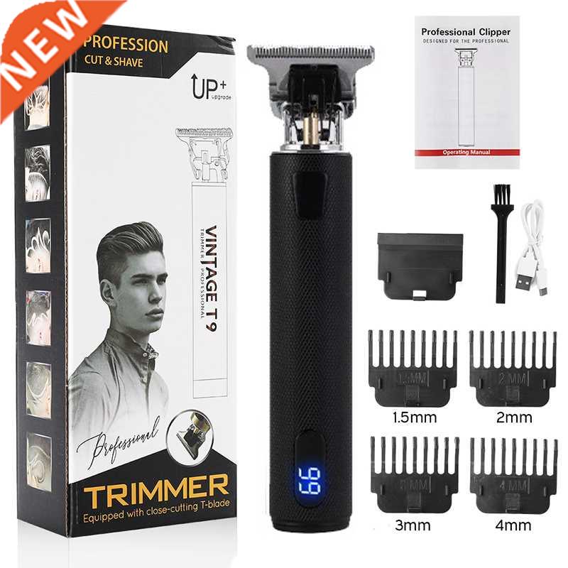 USB Hair Trimmer Electric Hair Clipper Cordless Shaver