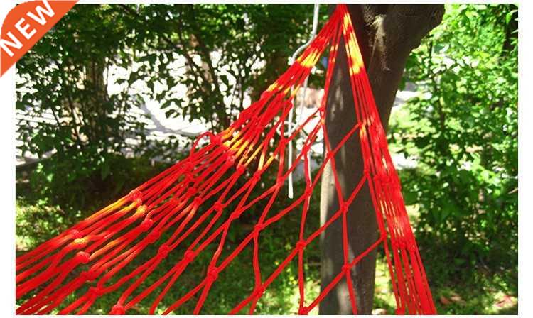 Nylon Hammock Portable Garden Mesh Net Sleeping Bed Hamaca f