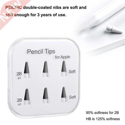 Pencil Tips for Apple Pencil 1st / 2nd Generation, Double-La