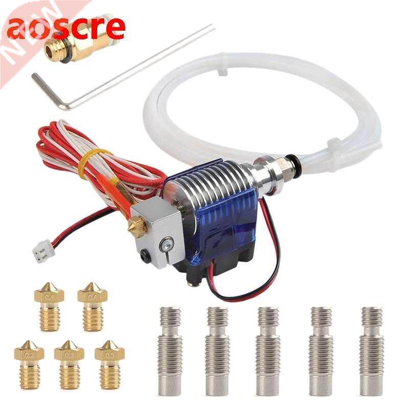All Metal J Style Head Hotend Full Kit With 5 Pcs Extruder P