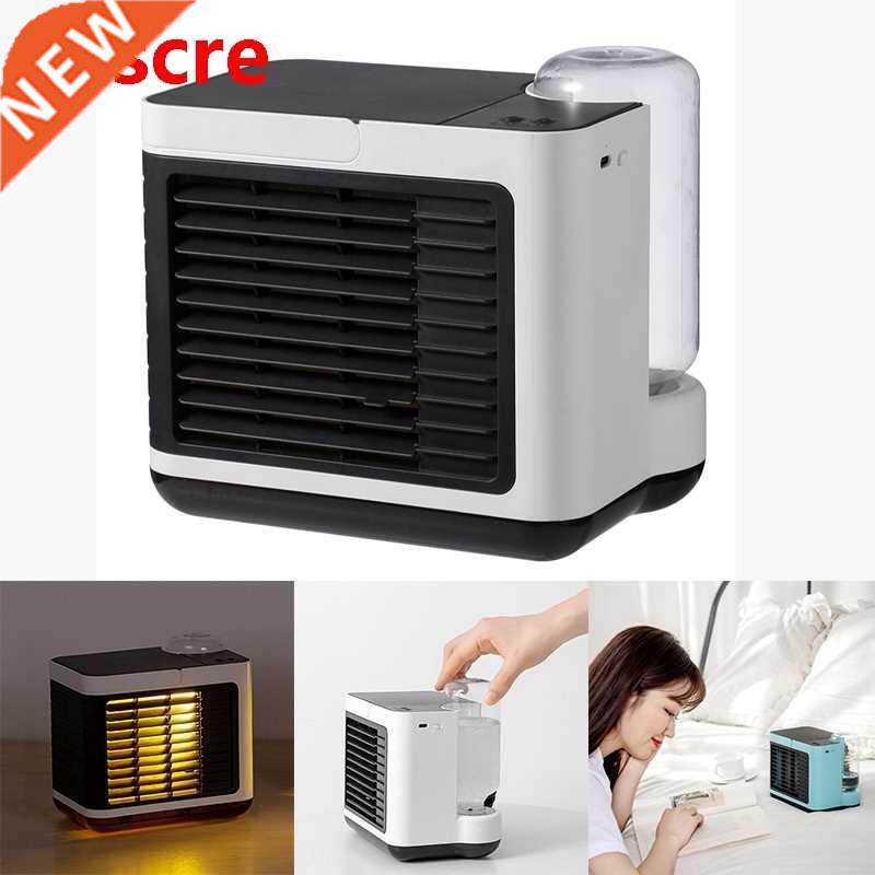 mini water cooling negative ion air conditioning fan desktop